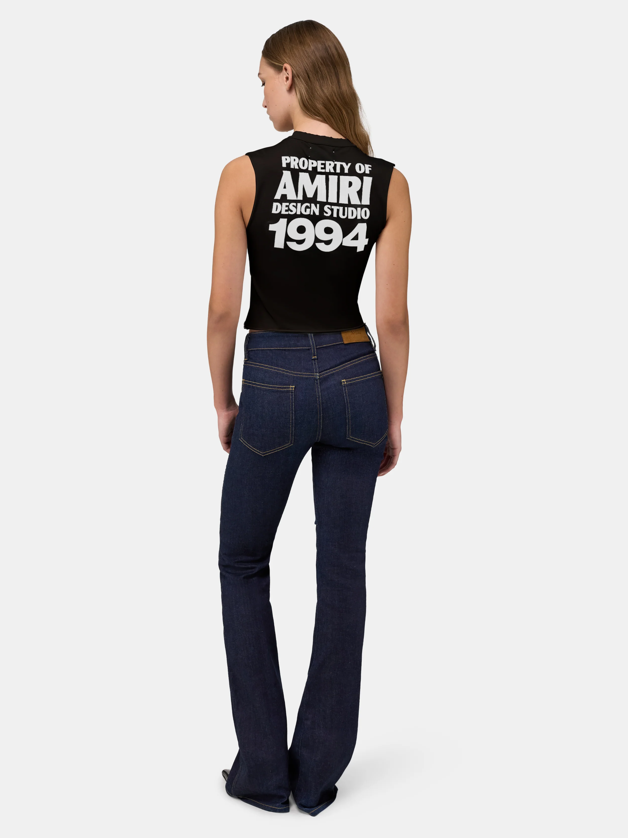 WOMEN - WOMEN'S AMIRI 1994 TANK - Black - Image 4