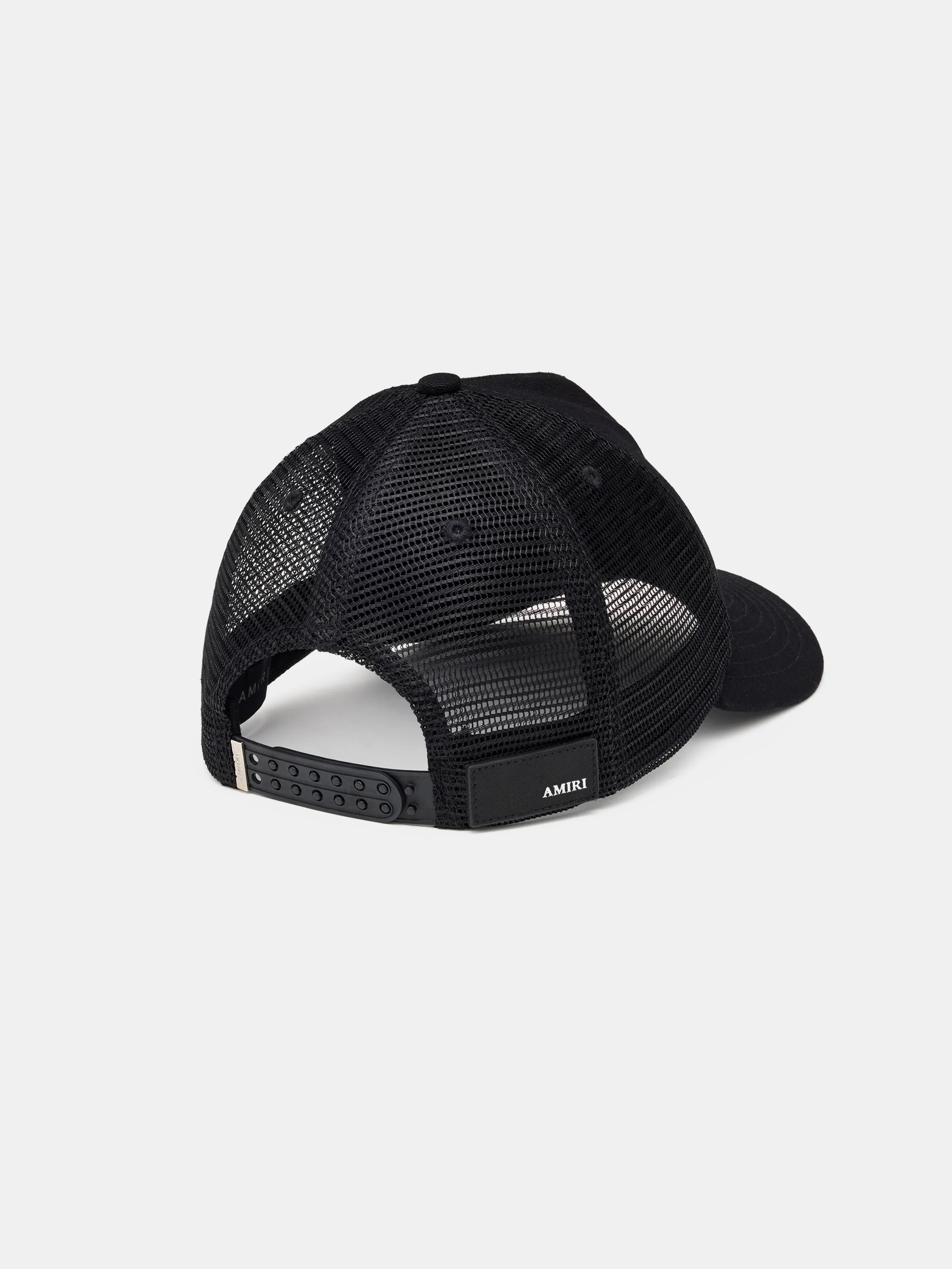 CRYSTAL 3 STAR TRUCKER HAT - Black Black - Image 3