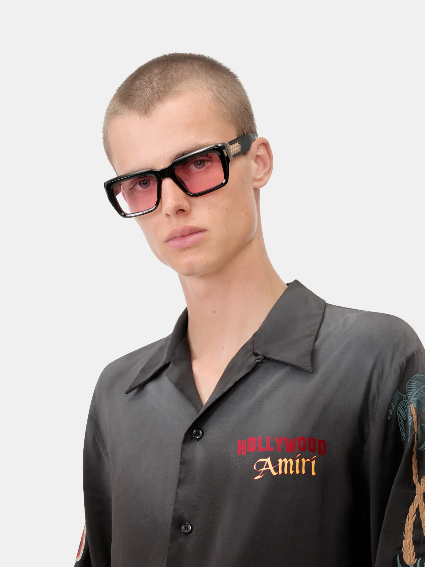 HOLLYWOOD SUNGLASSES - Black Pink - Image 2