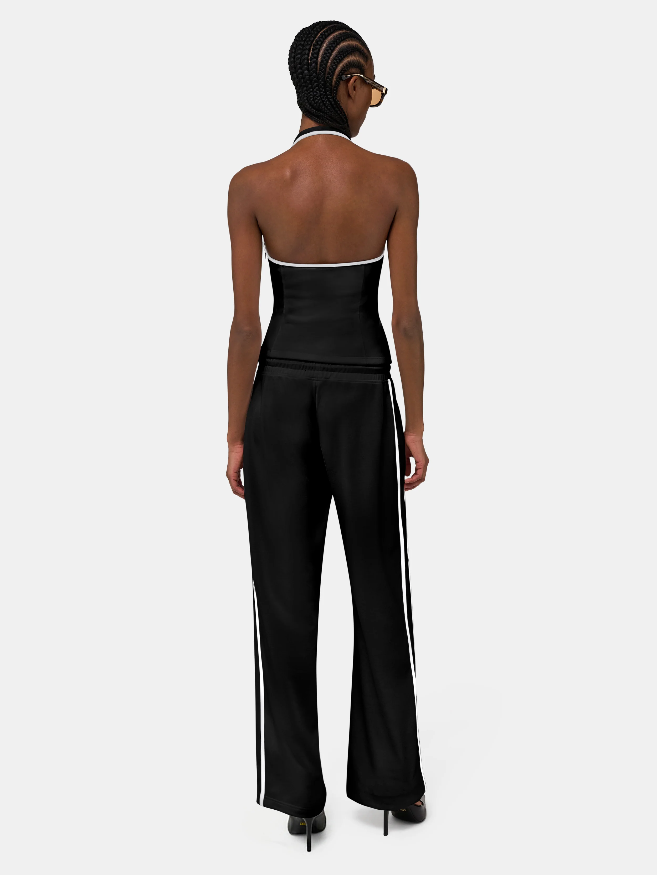 WOMEN - WOMEN'S MA HALTER TOP - Black - Image 3