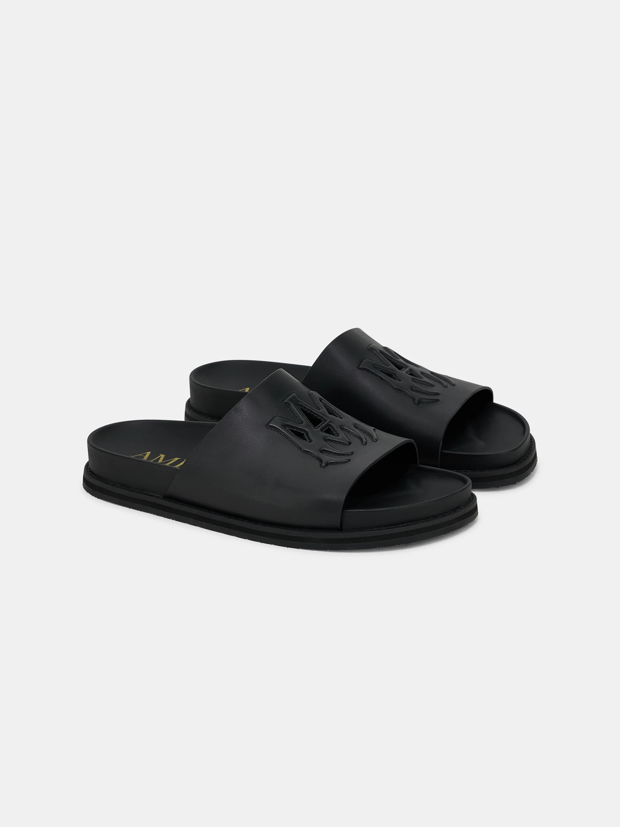MA LEATHER SANDAL - Black - Image 2