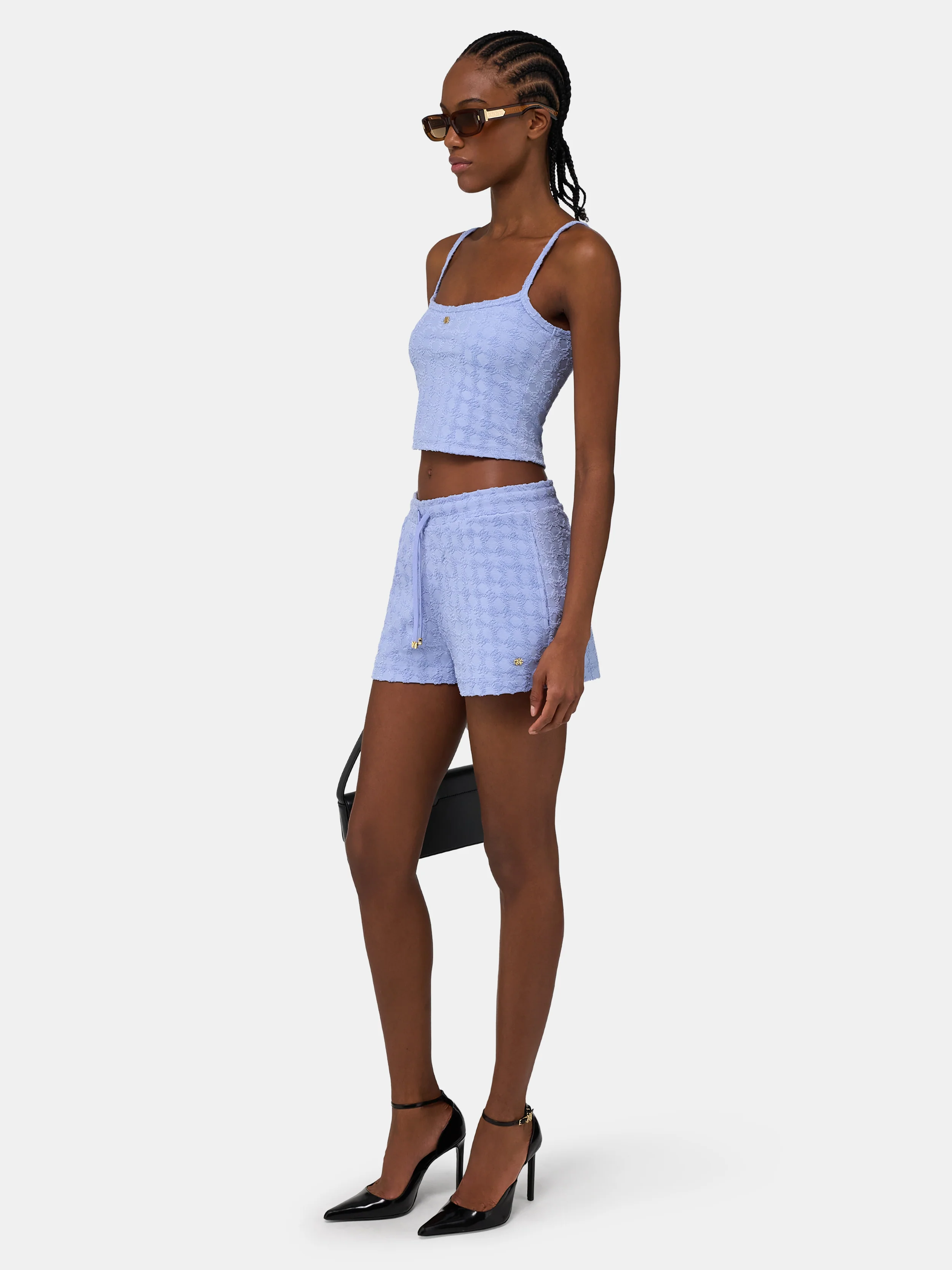 WOMEN - WOMEN'S MA QUAD TOWELING TANK - Skyline Blue - Image 4