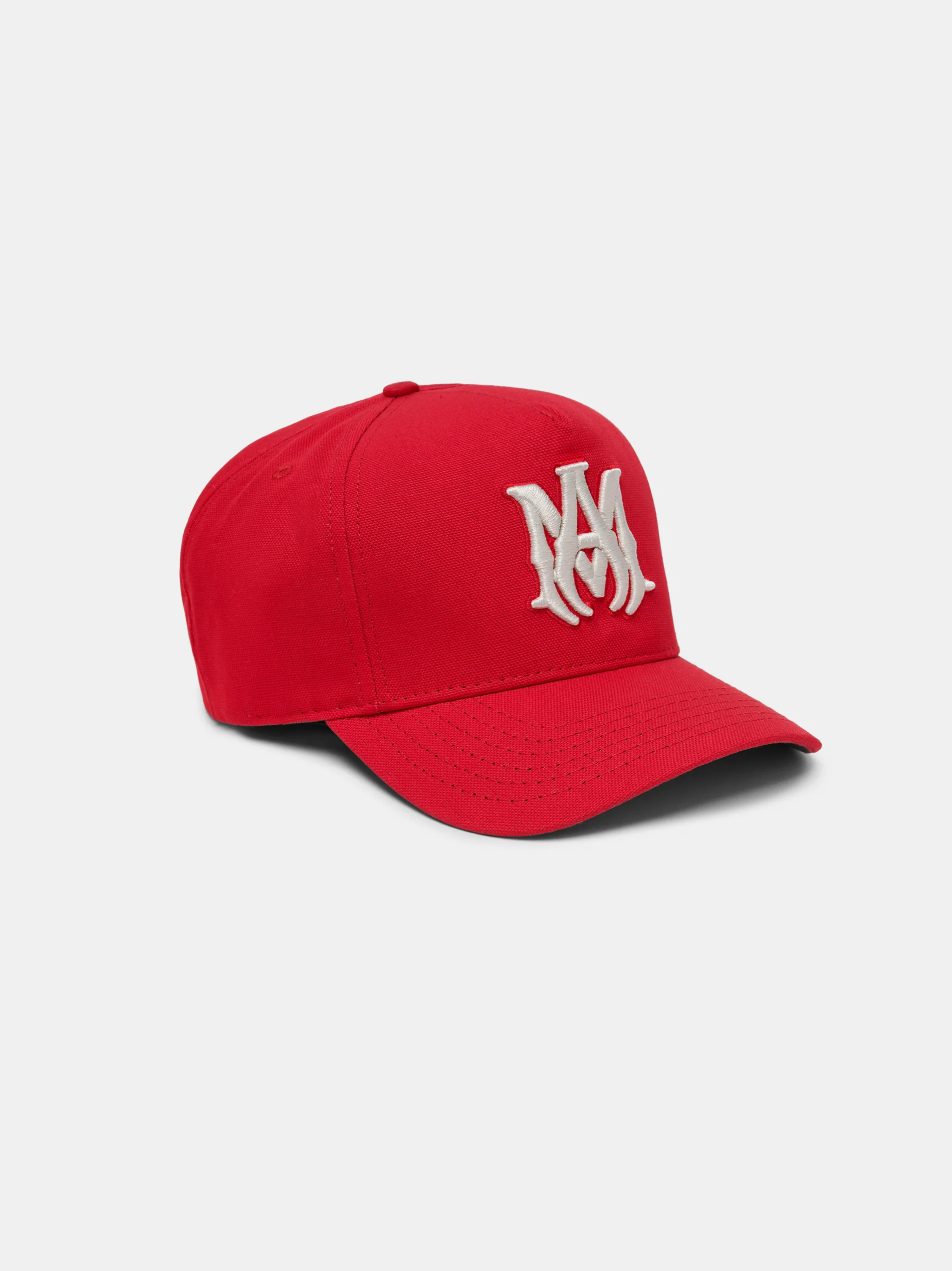MA STAGGERED AMIRI FULL CANVAS HAT - Red - Image 2