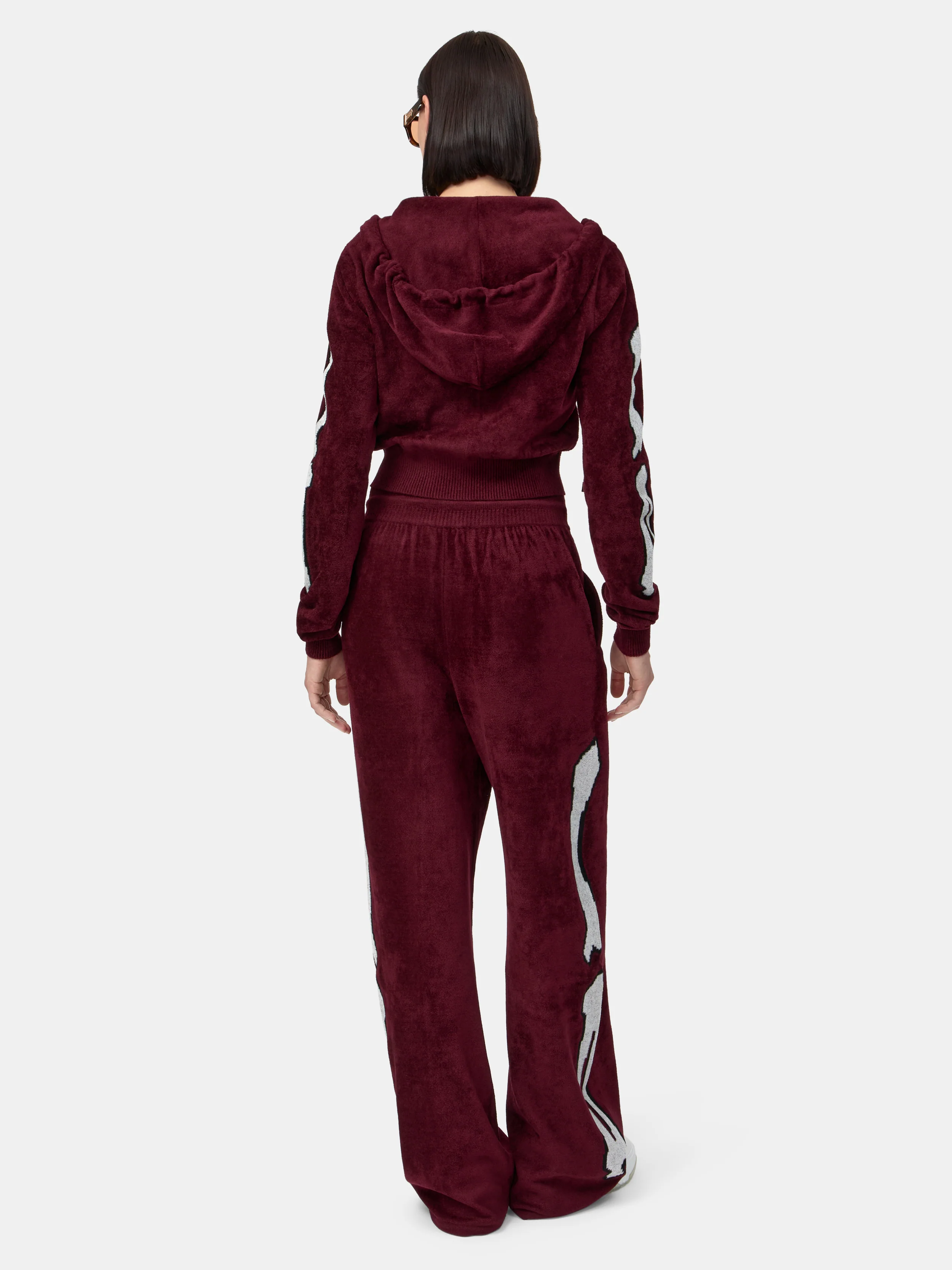 WOMEN - WOMEN'S BONES SWEATPANT - Aged Port - Image 4