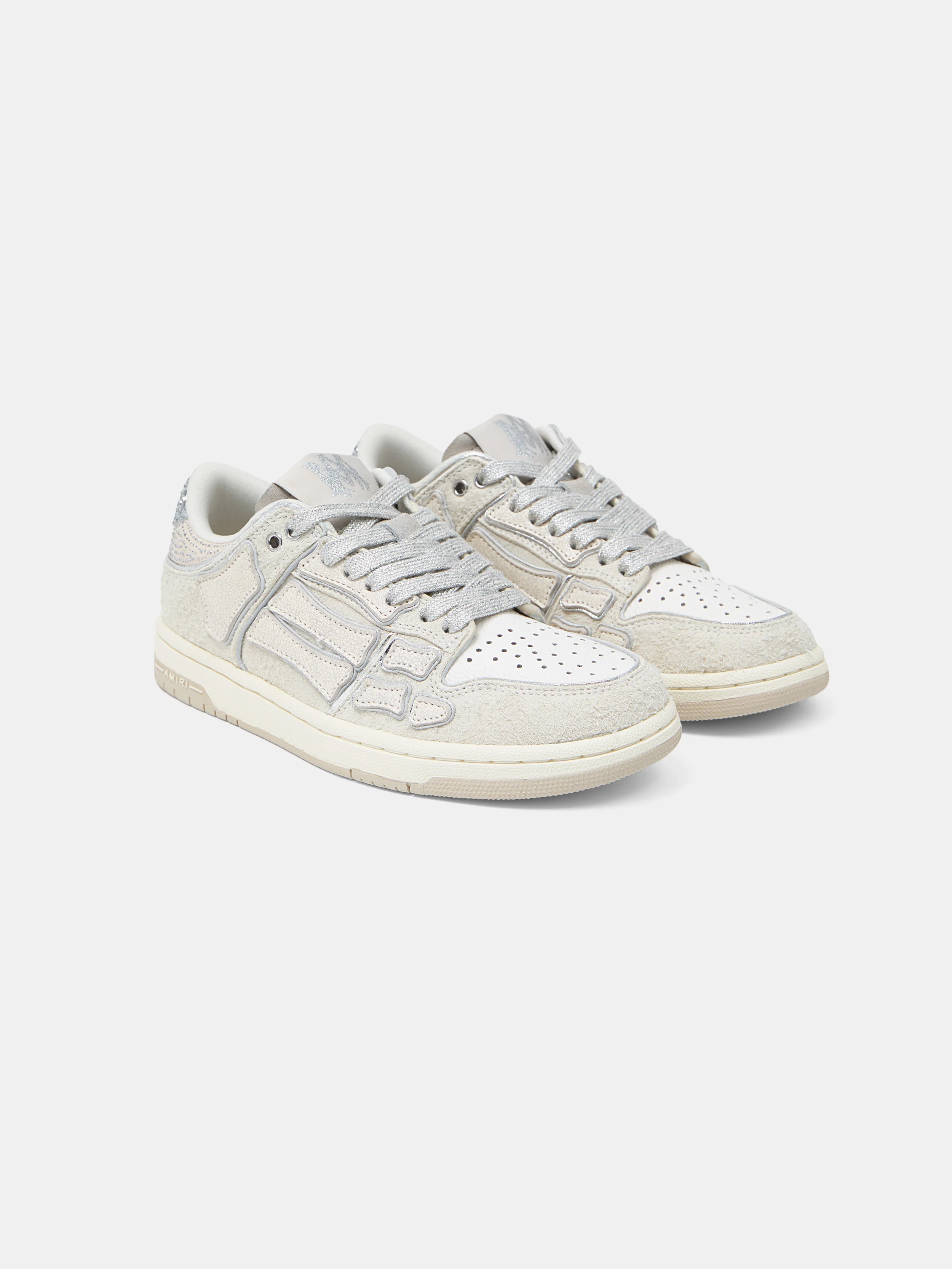 WOMEN - WOMEN'S GLITTER SKEL TOP LOW - Alabaster - Image 2