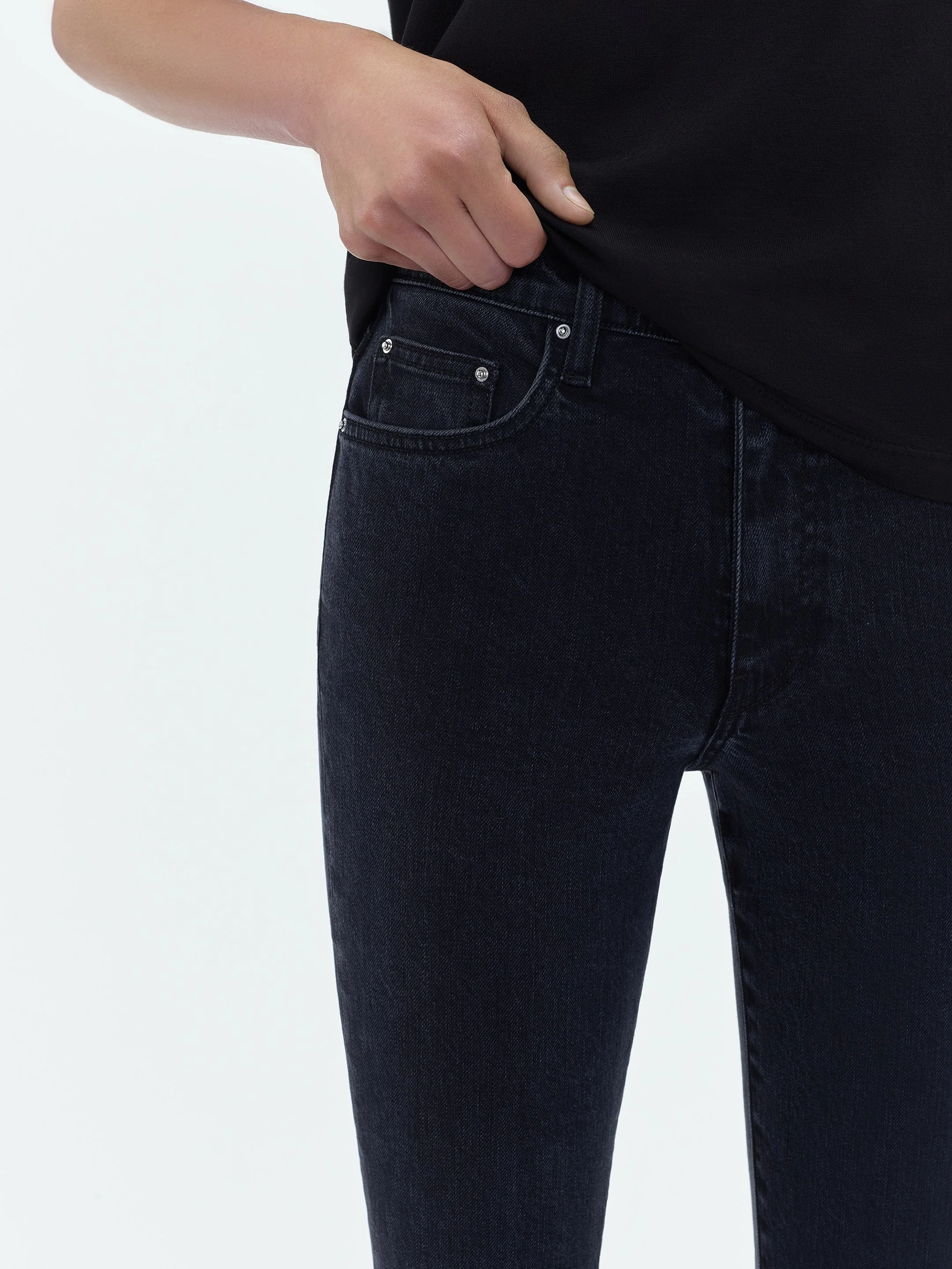 WOMEN - WOMEN'S KICK FLARE - Faded Black - Image 6