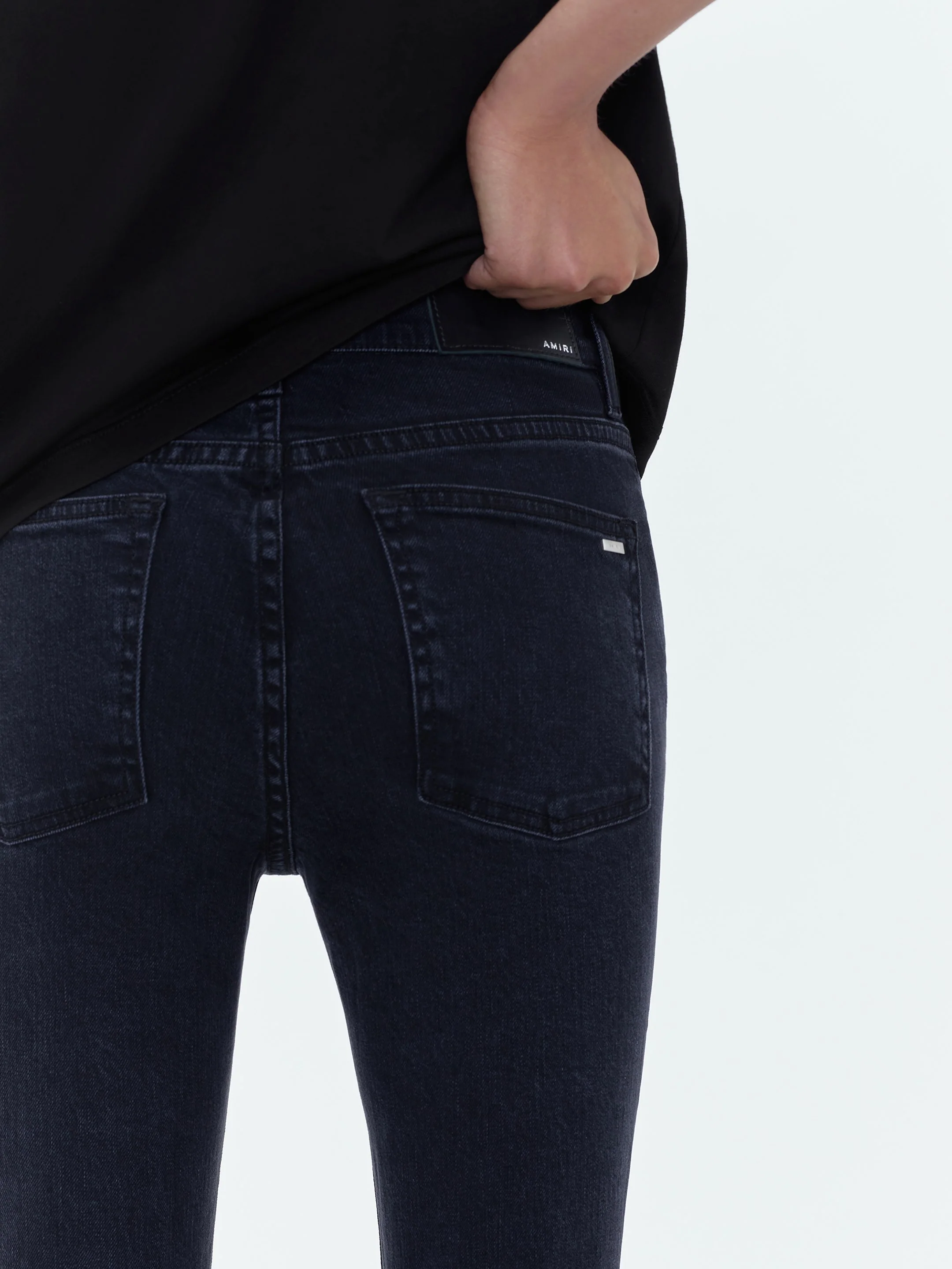 WOMEN - WOMEN'S KICK FLARE - Faded Black - Image 8