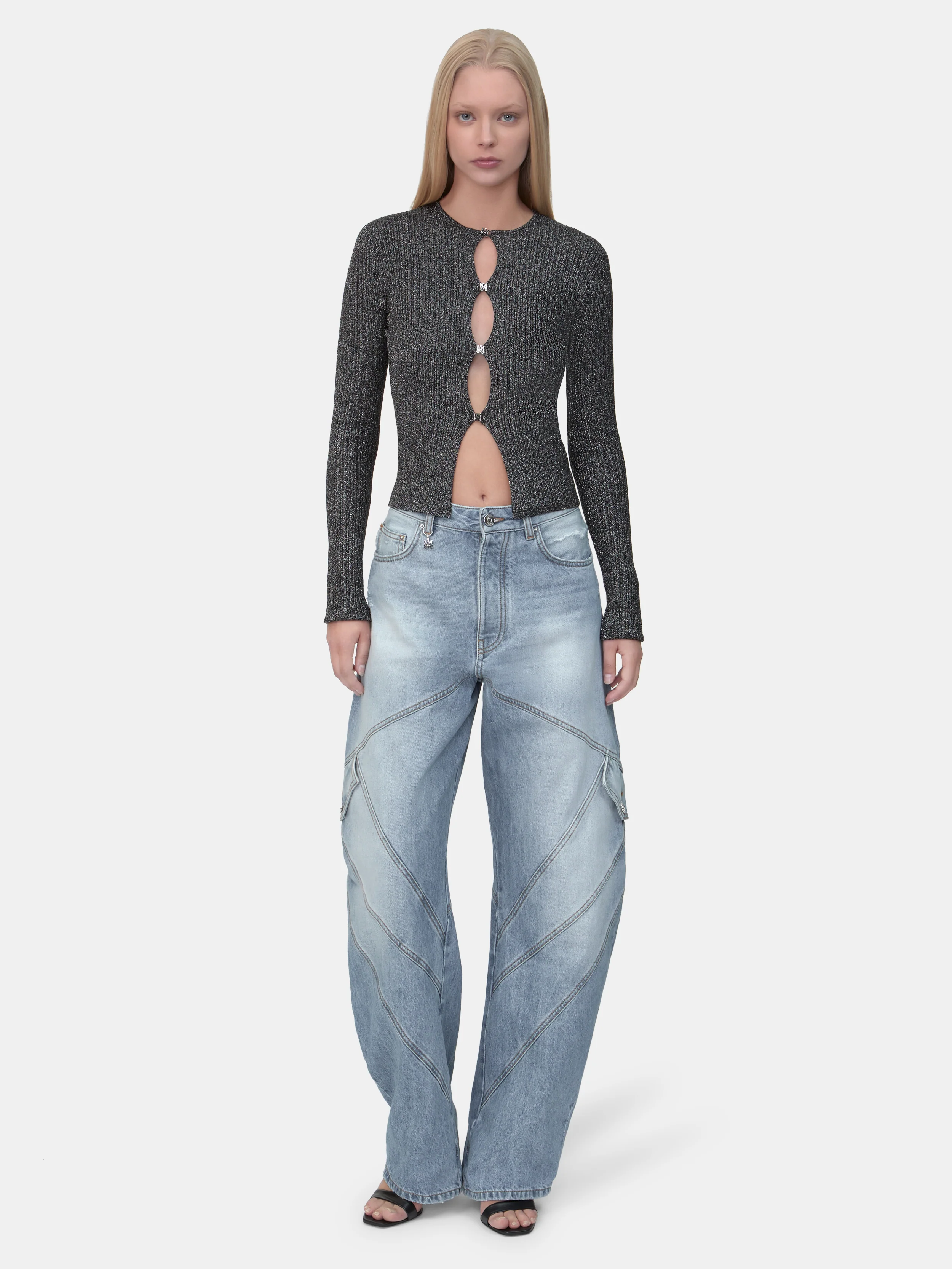 WOMEN - WOMEN'S MA HARDWARE CARDIGAN - Black - Image 2